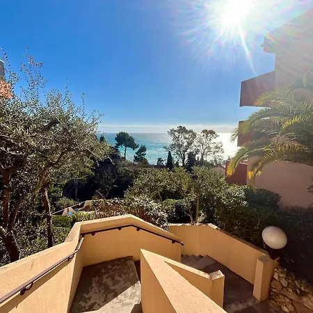 Studio 4 Pers, Balcon Vue Mer, Wi-Fi Inclus - Fr-1-827-22 * Roquebrune-Cap-Martin